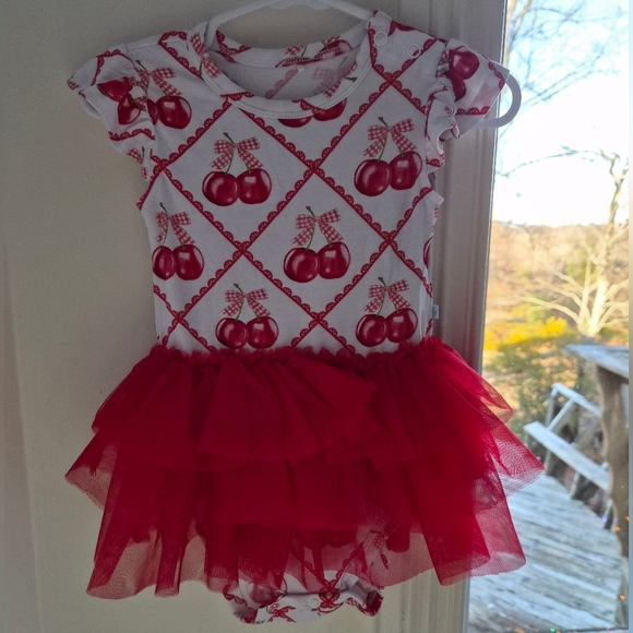 Posh Peanut Other - Posh Peanut Red Cheryl tulle dress